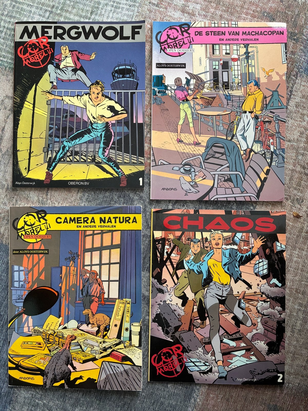 Cor Morelli stripboeken, Complete serie of reeks, Ophalen of Verzenden, Zo goed als nieuw