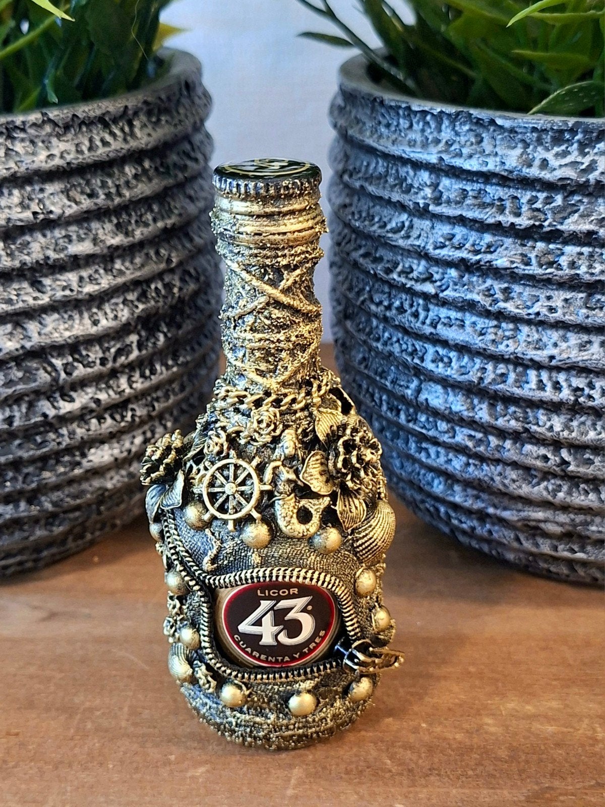Steampunk Licor 43 flesje, Ophalen of Verzenden