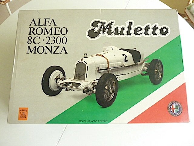 POCHER 1:8 ALFA  ROMEO MONZA "MULETTO" K-78, Ophalen of Verzenden, Zo goed als nieuw, 1:5 t/m 1:8, Auto