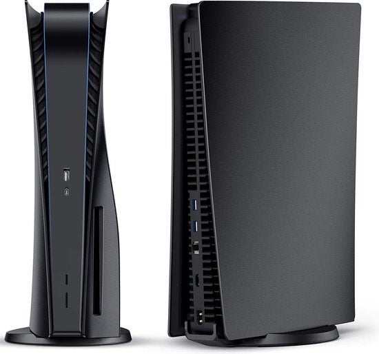 PlayStation 5 Faceplate Zwart, Ophalen of Verzenden, Nieuw, Overige typen, PlayStation 5