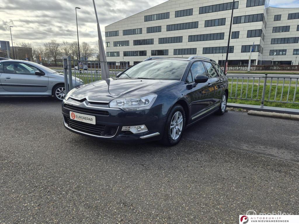 Citroen C5 Tourer 1.6 THP Comfort, Auto's, Citroën, Voorwielaandrijving, Euro 5, Gebruikt, Blauw
