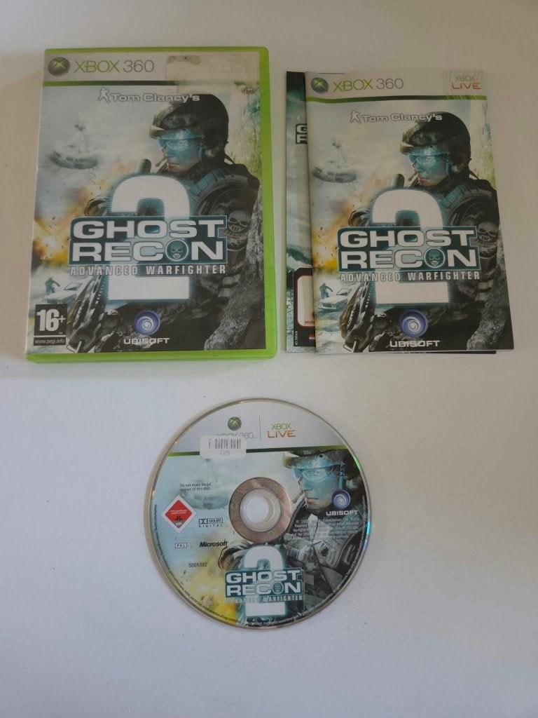 Xbox 360 - Ghost Recon Advanced Warfighter 2 - 11659, Shooter, 1 speler, Ophalen of Verzenden, Zo goed als nieuw