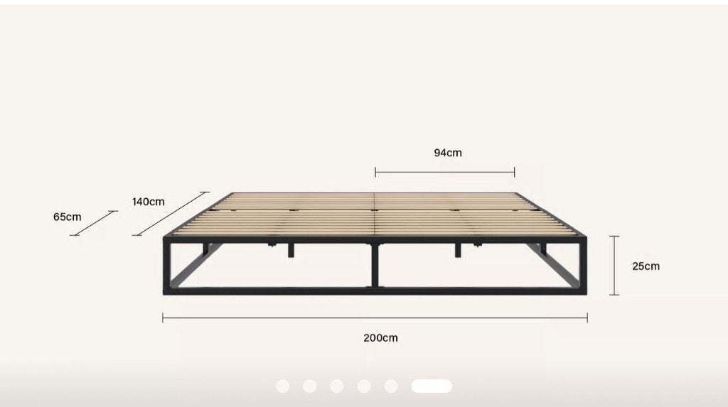 Te koop: Compleet Emma bed inclusief matras en dekbed, Huis en Inrichting, Slaapkamer | Bedden, Ophalen, Zwart, 190 cm of minder