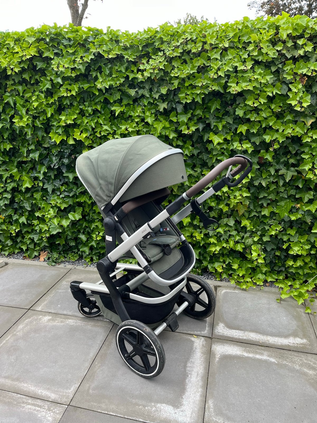 Joolz Day+ kinderwagen - Groen met accessoires, Zo goed als nieuw, Combiwagen, Verstelbare duwstang, Ophalen