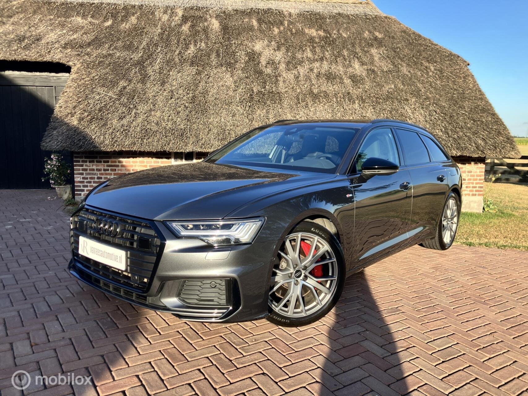 Audi A6 Avant 55 TFSI-e Quattro S-line HD-Matrix B&O 20 inch, Auto's, Automaat, Gebruikt, 4 cilinders, Leder