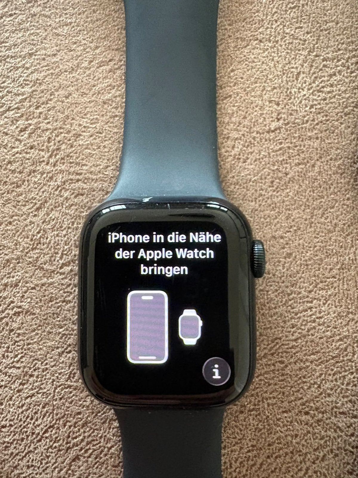 Apple i-watch series 9, Ophalen of Verzenden, Zo goed als nieuw, Zwart, IOS