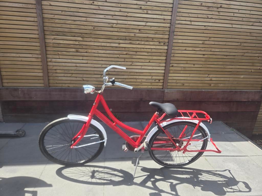 Rode kinderfiets 24 inch, Gebruikt, Velgrem, Minder dan 47 cm, Ophalen