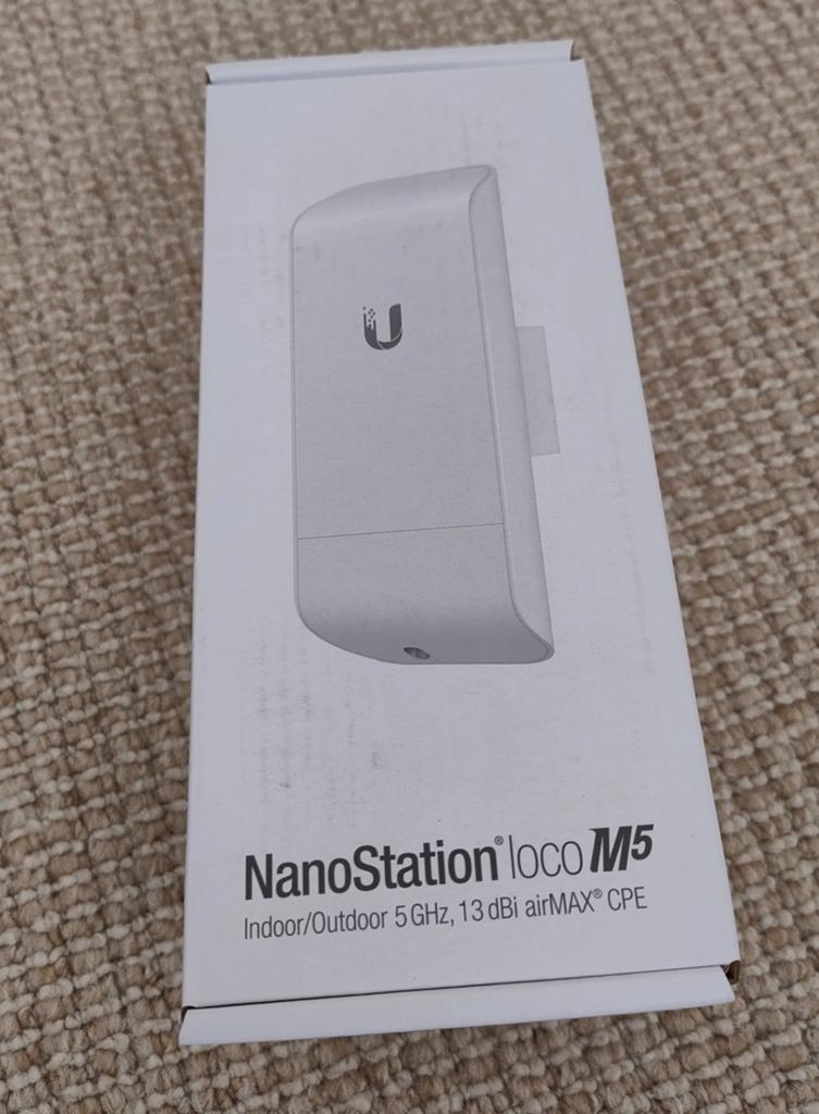 2x Ubiquiti NanoStation loco M5 - Draadloos accesspoint, Verzenden, Nieuw, Router, Ubiquiti