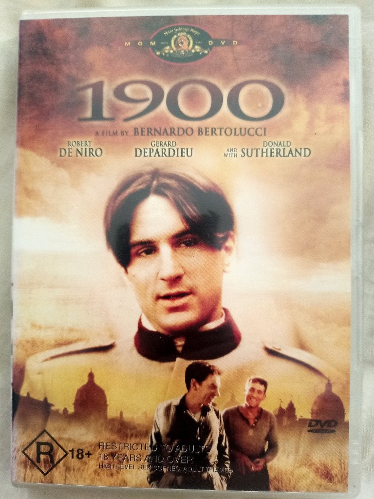 1900 (Novecento) - DVD met Robert De Niro, Gérard Depardieu, Vanaf 18 jaar, Drama, Italiaans, Engels