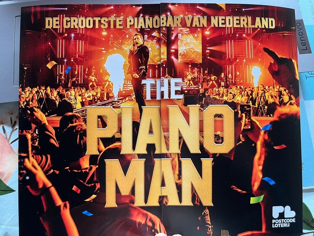 The Piano Man 2 tickets December 13th, Ophalen of Verzenden, Nieuw