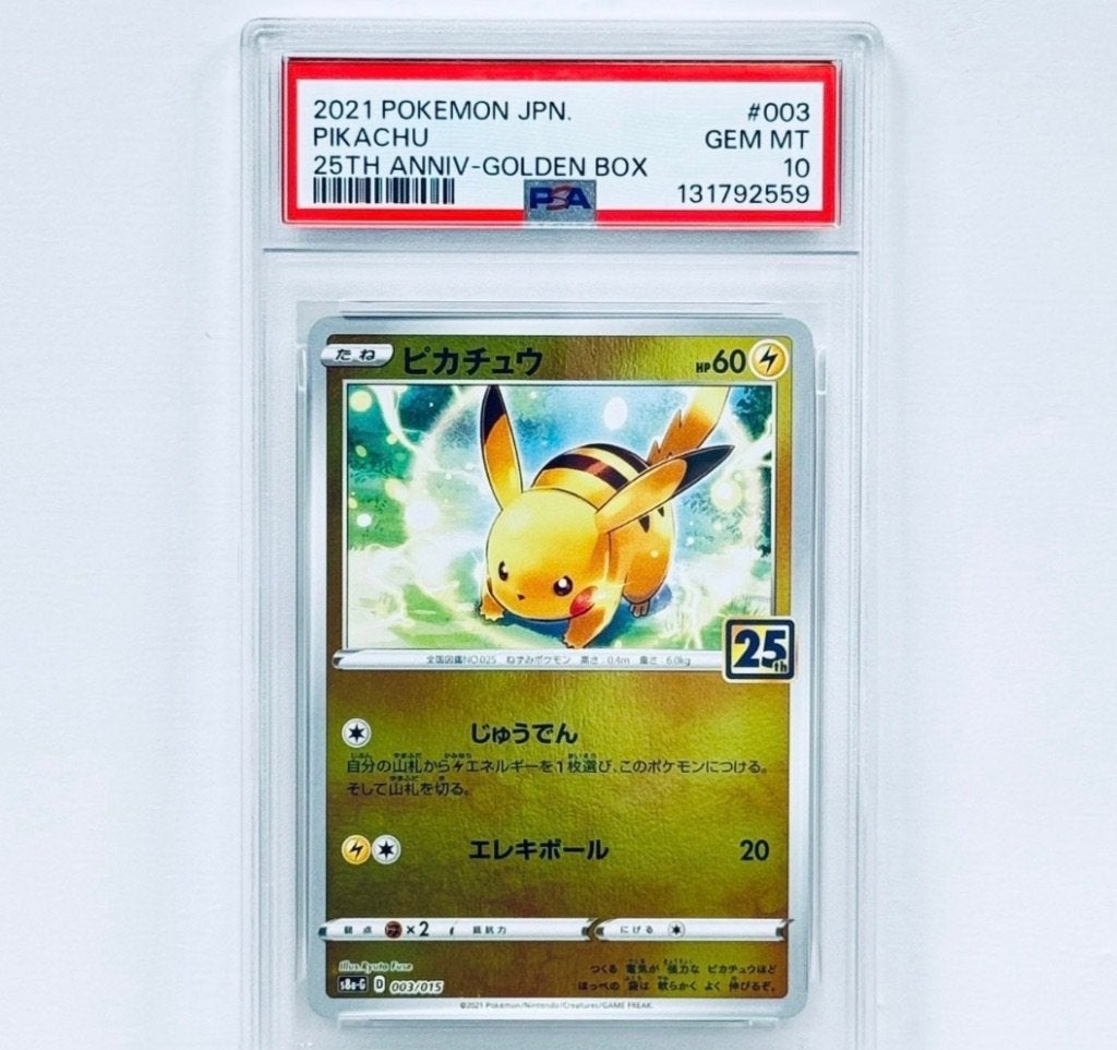 Pokémon Graded card - Pikachu 003 – Pokémon - PSA 10, Hobby en Vrije tijd, Verzamelkaartspellen | Pokémon, Ophalen of Verzenden