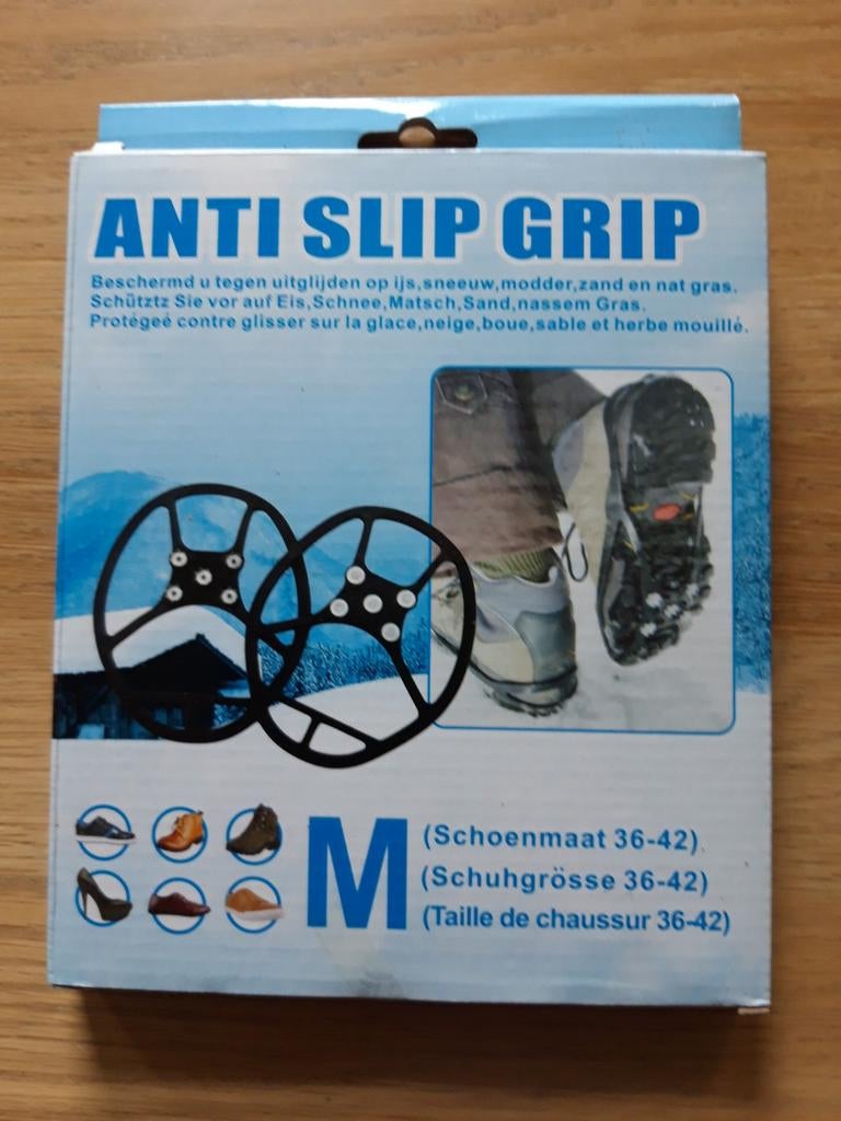 Anti slip grip schoenijzers maat 36/42, Sport en Fitness, Ophalen of Verzenden, Nieuw, Schoenen