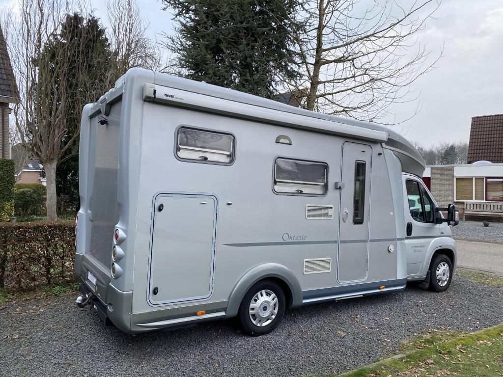 Karmann Ontario 665 TI Dakairco | Zeer Compleet, Caravans en Kamperen, Koelkast, Fiat, Bedrijf, Karmann