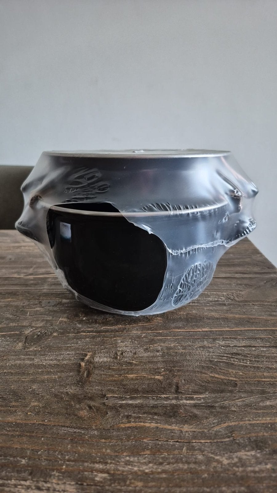 Mosselpan zwart 18 cm Nieuw, Huis en Inrichting, Keuken | Potten en Pannen, Ophalen of Verzenden, Nieuw, Overige materialen, Kookpan of Snelkookpan