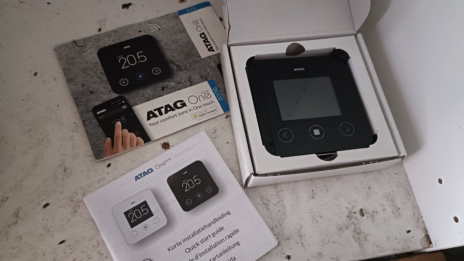 ATAG One Zone slimme thermostaat - Nieuw in doos, Ophalen of Verzenden, Slimme thermostaat, Nieuw