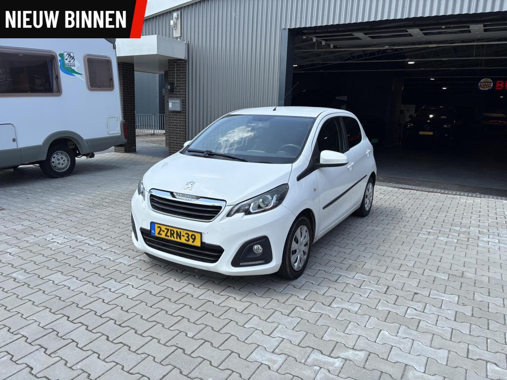 Peugeot 108 1.0 e-VTi Active Airco - Elek Ramen - Centr Verg, Auto's, Euro 5, Stof, Gebruikt, 4 stoelen
