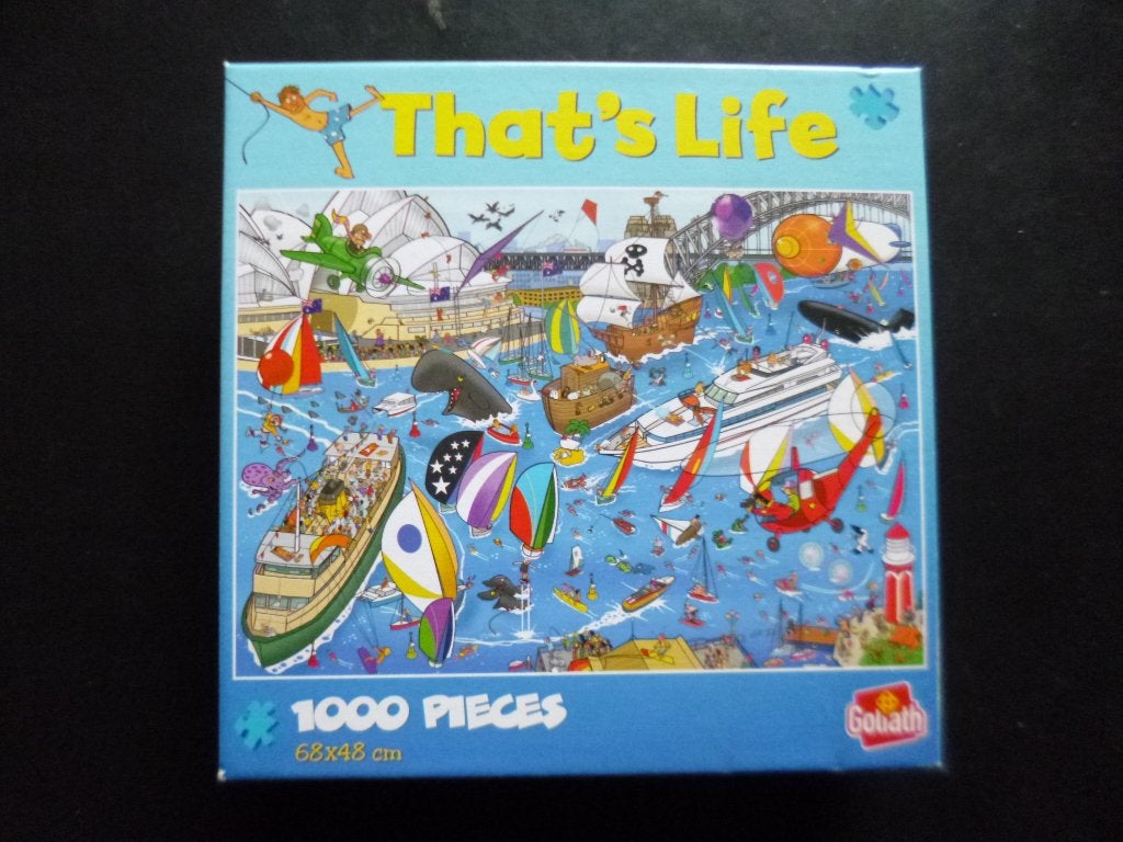 legpuzzels That's Life, Ophalen of Verzenden, 500 t/m 1500 stukjes, Zo goed als nieuw, Legpuzzel
