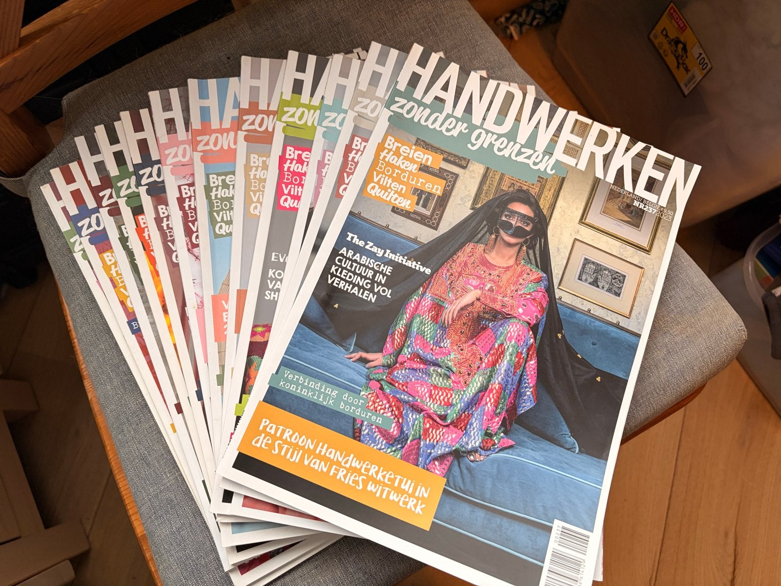12 exemplaren Handwerken zonder grenzen, Ophalen, Gelezen, Overige typen