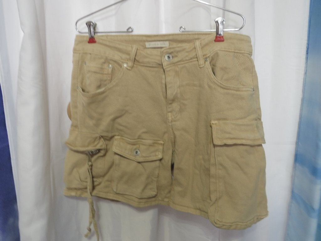 nieuwe camel korte broek stretch mt xxl = 54 place du jour, Maat 52/54 (L), Beige, Nieuw, Ophalen of Verzenden
