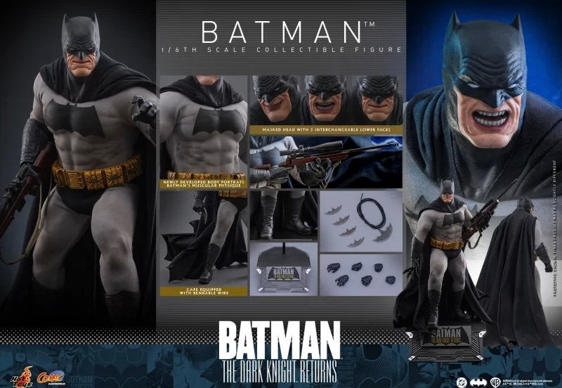 Hot Toys Batman uit The Dark Knight Returns, Verzamelen, Ophalen of Verzenden, Zo goed als nieuw