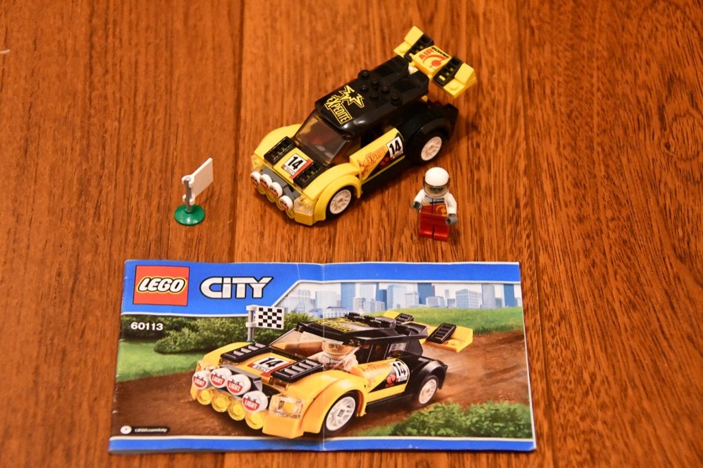 LEGO City Rallyauto - 60113, City, Lego, Ophalen of Verzenden, Zo goed als nieuw