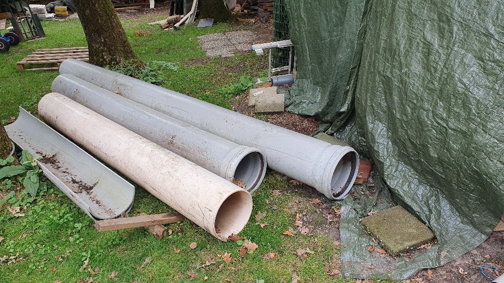 RIOOLBUIZEN TOTAAL RUIM 8 METER DIAM. 30 CM MET MOF, Ophalen, Afvoer, Pvc, 6 meter of meer