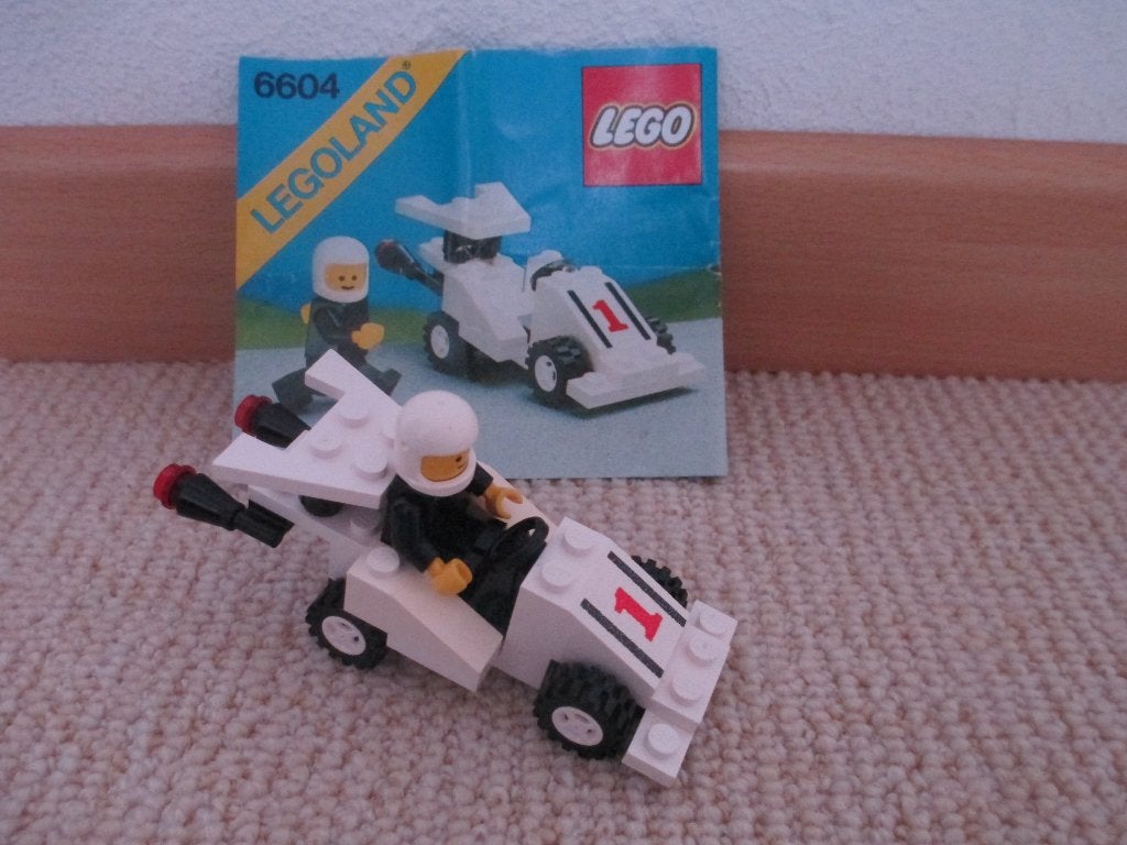LEGO 6604 Formule 1 Race-auto / Formula 1 Racer, Gebruikt, Lego, Ophalen of Verzenden, LEGOLAND