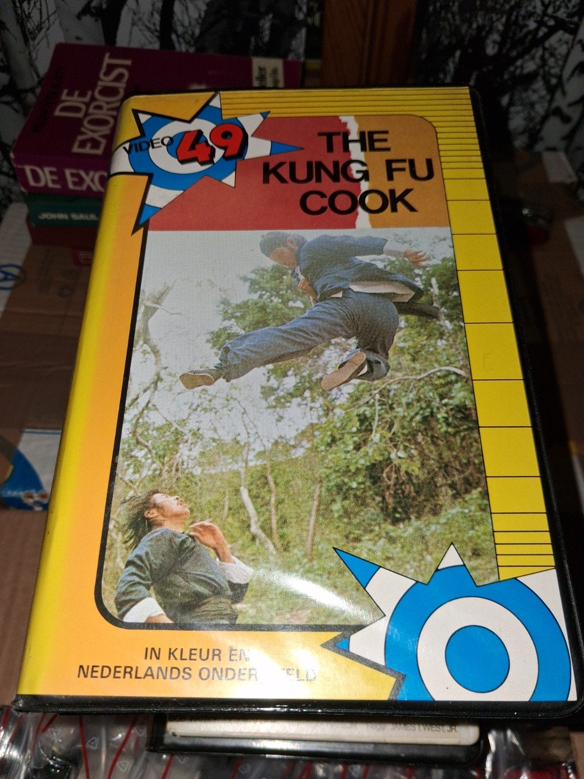 Betamax ex-rental  - The Kung Fu Cook, Vanaf 16 jaar, Ophalen of Verzenden, Zo goed als nieuw, Horror