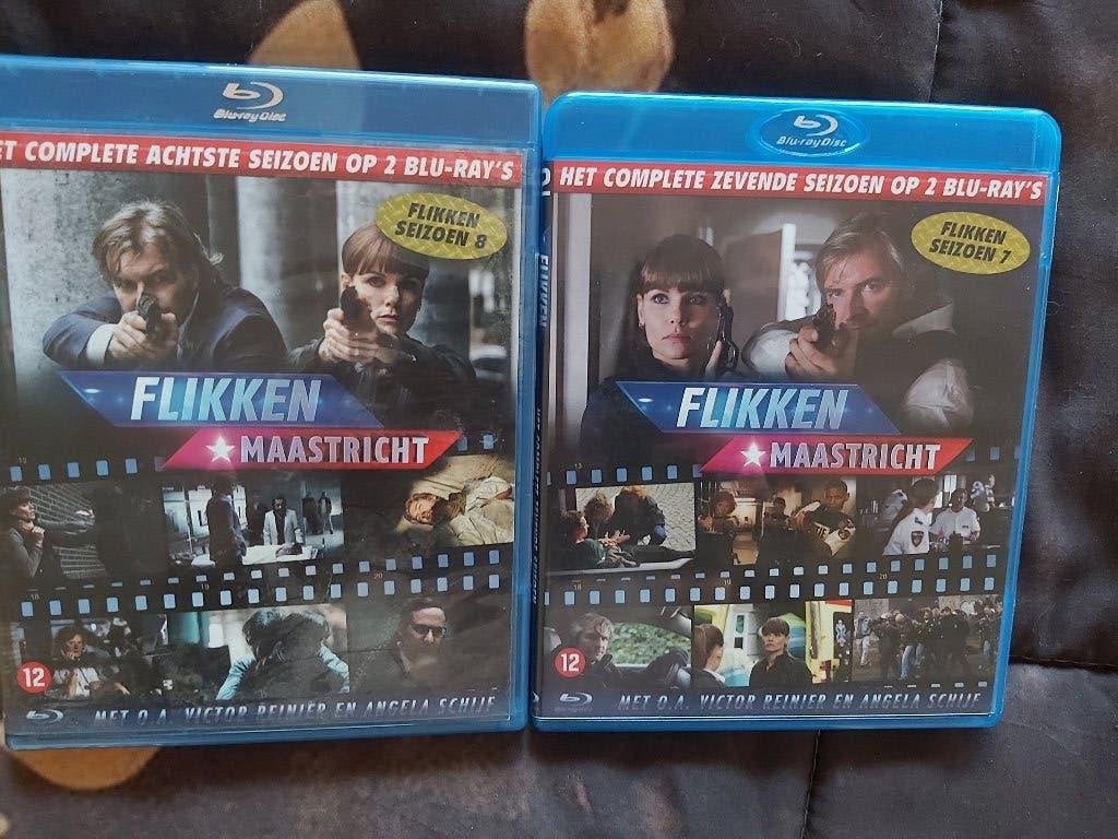 flikken maastricht 7  en 8  blu ray, Seizoen 7, Gebruikt, Drama, Vanaf 9 jaar