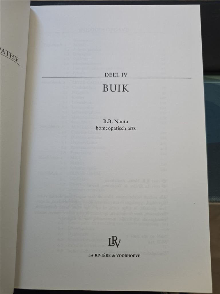 Handboek Klinische Homeopathie — Buik, Maag- en Darmziekten, Boeken, Ophalen of Verzenden, Gelezen, Overige onderwerpen, Achtergrond en Informatie
