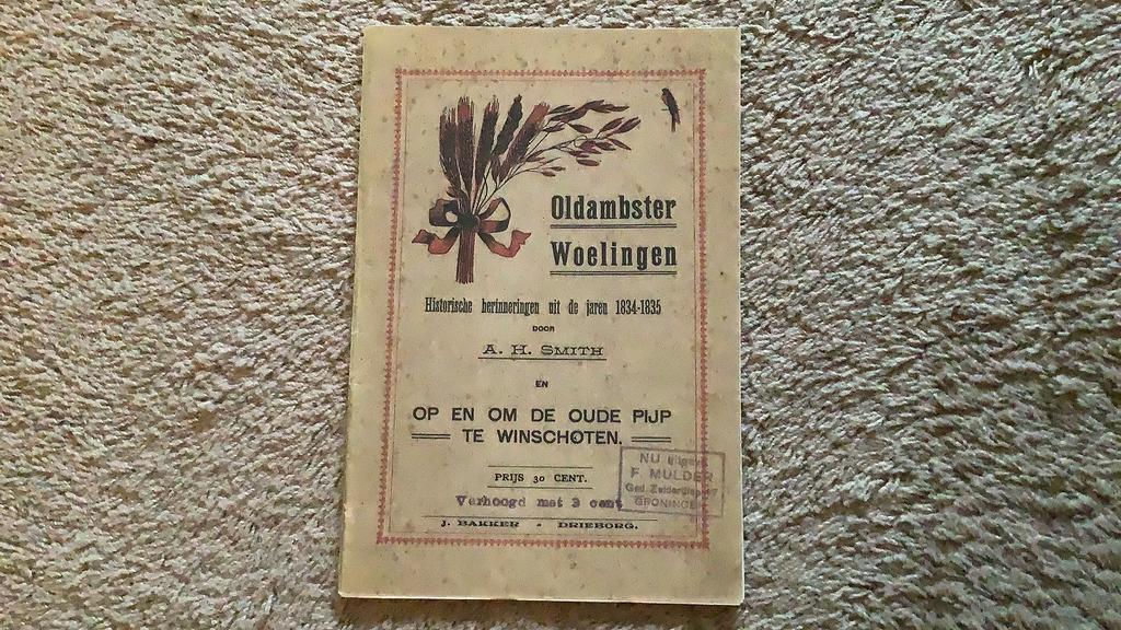 Oldambster Woelingen / Op en om de oude pijp te Winschoten, Ophalen of Verzenden, Zo goed als nieuw, Groningen
