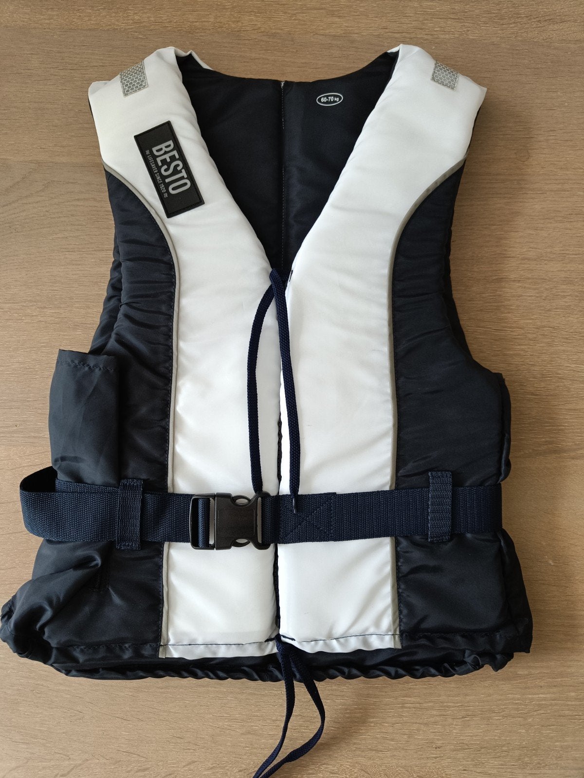 4x Besto zwemvest 60-70 kg - zwart/Wit, Ophalen of Verzenden, Nieuw, Overige typen