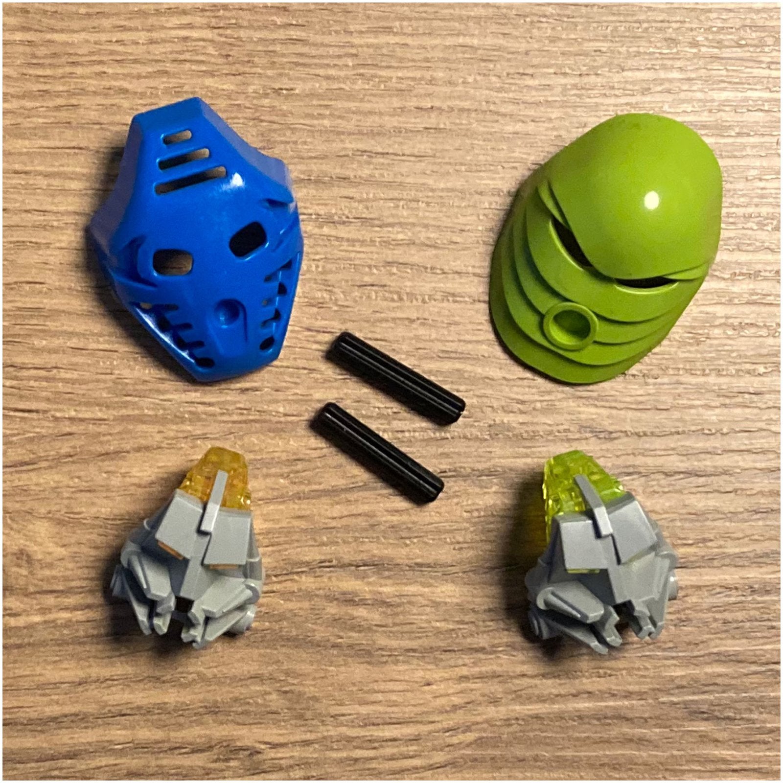 Lego Bionicles maskers (set 8530), Ophalen, Gebruikt
