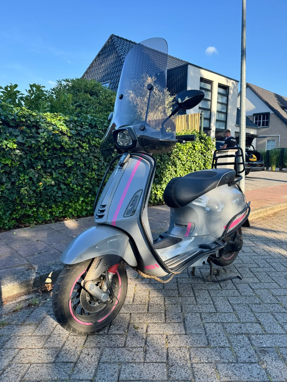 Vespa sprint, Ophalen, Gebruikt, Benzine