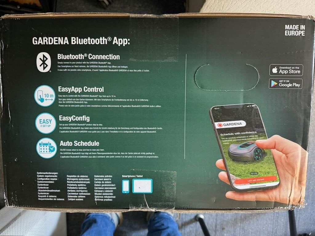 Foto 5 van New: Robotmaaier Gardena 450m2+Bluetooth+Station+All-Weather