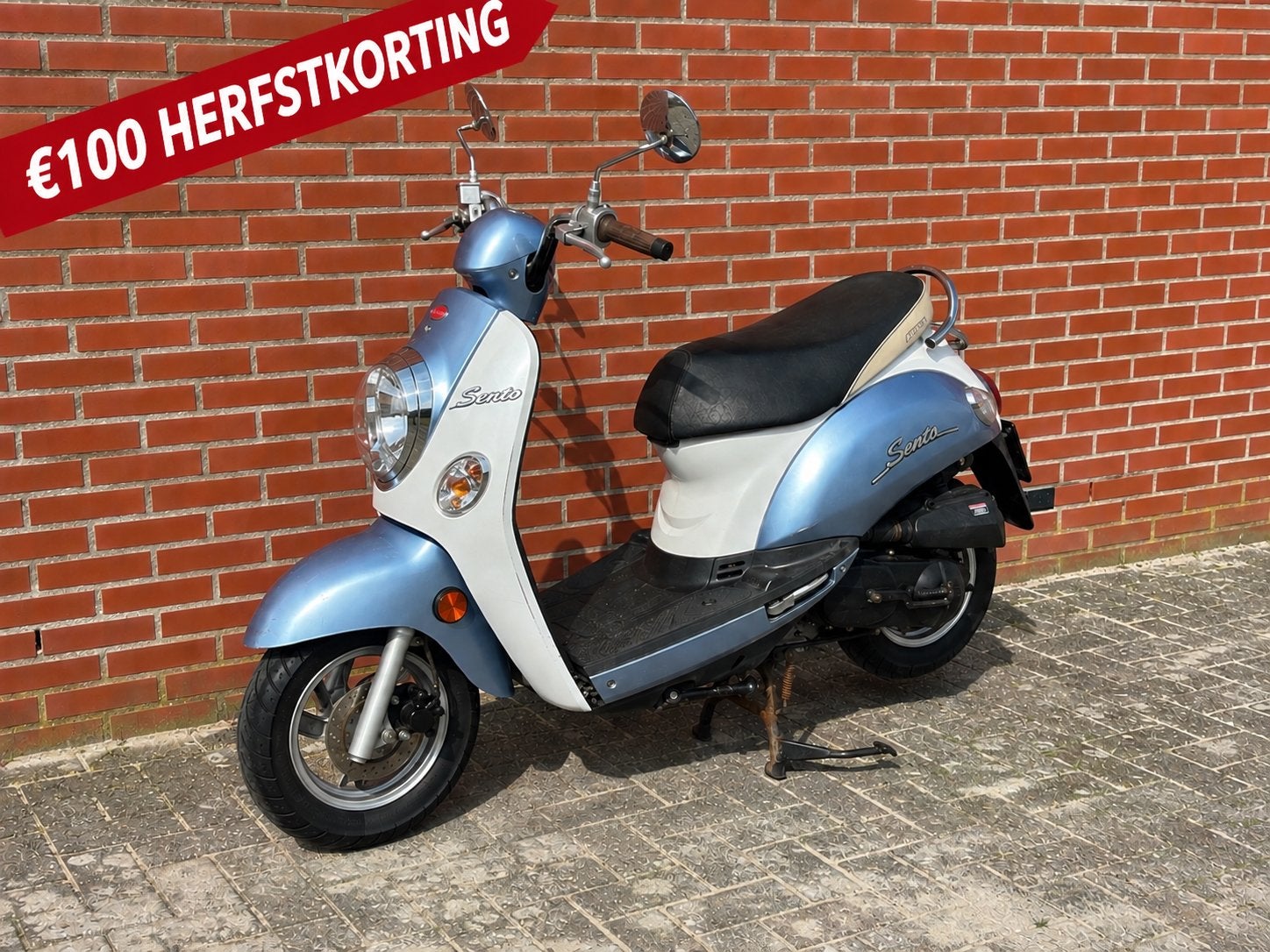 *€100 EURO HERFSTKORTING* Kymco Sento 2015 | Rijklaar, Fietsen en Brommers, Ophalen, Zo goed als nieuw, Benzine