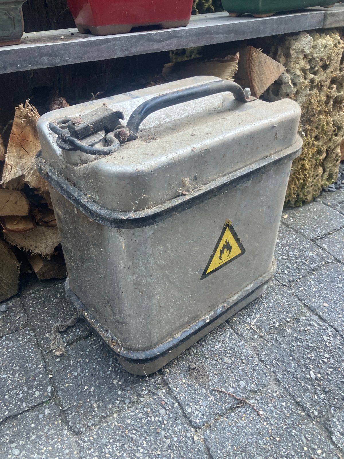 Falcon 22 liter jerrycan met TÜV keurmerk, Ophalen, Gebruikt
