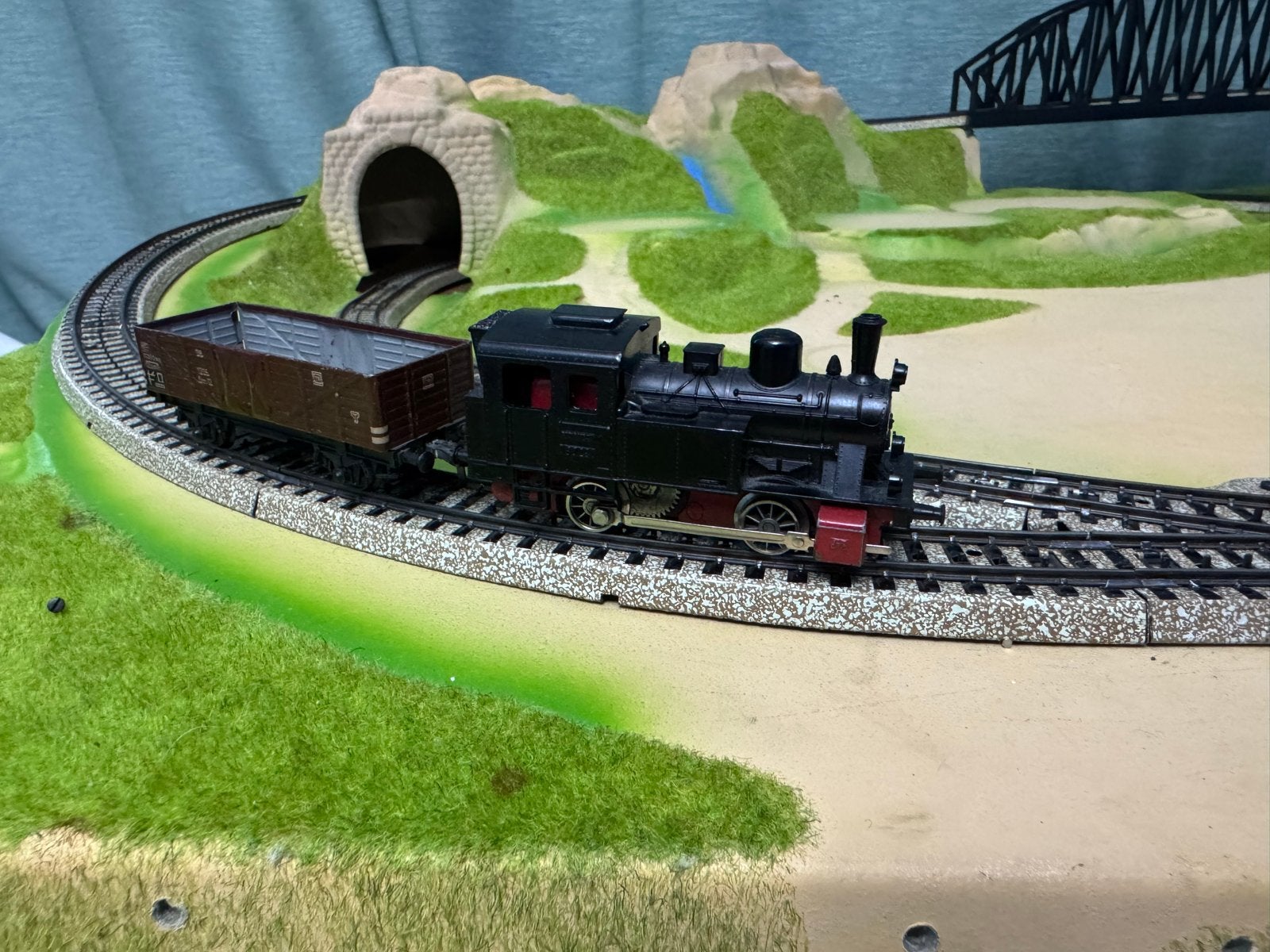 Märklin Treinset met Locomotief, Wagon en Rails, Ophalen, Wisselstroom, Gebruikt, Locomotief