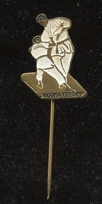 Speld Judoka Geesink rond 1960 (K-BKO-102), Verzamelen, Ophalen of Verzenden, Overige onderwerpen