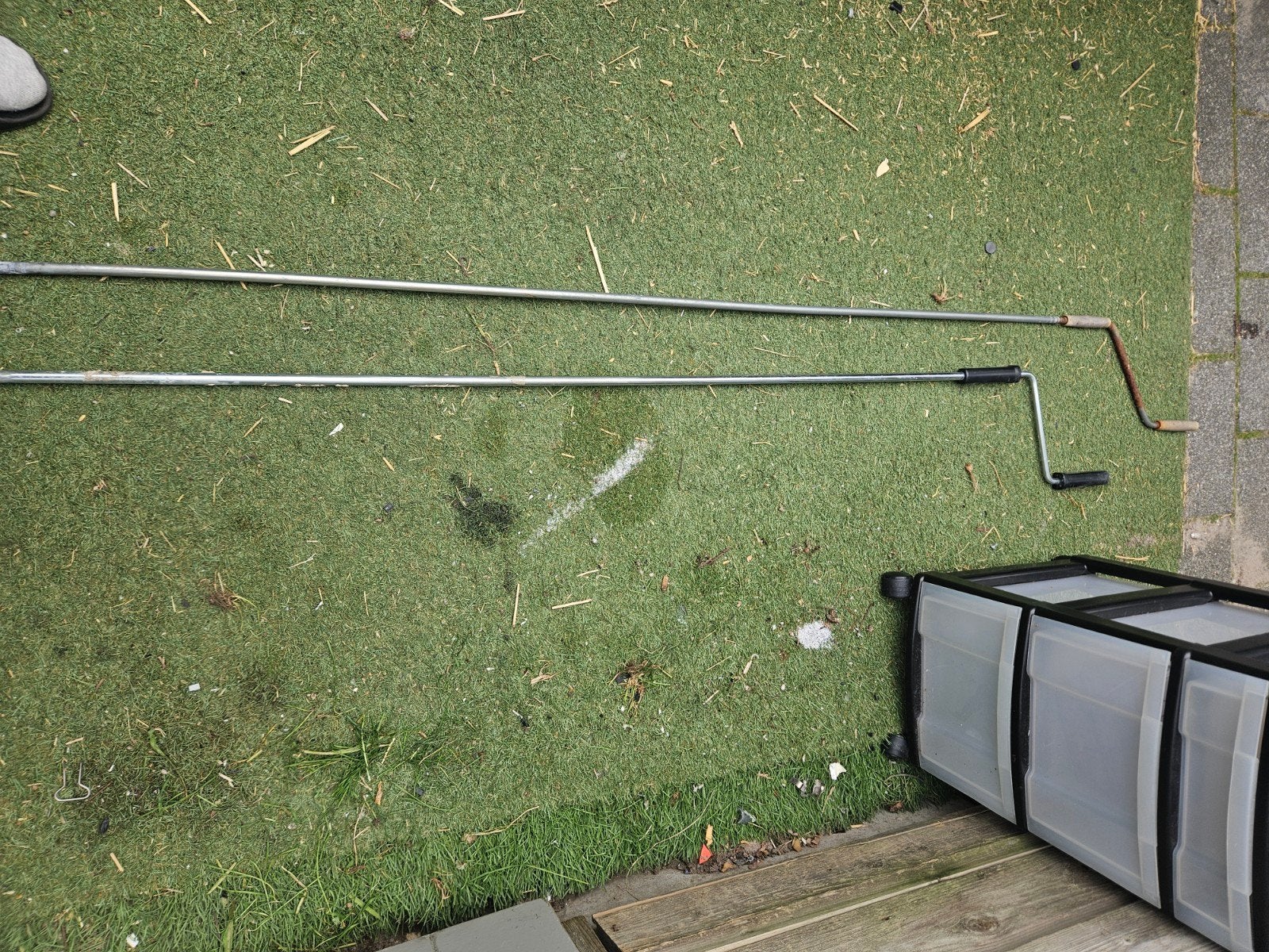 2 stuks slinger voor zonnescherm (prijs per stuk), Ophalen