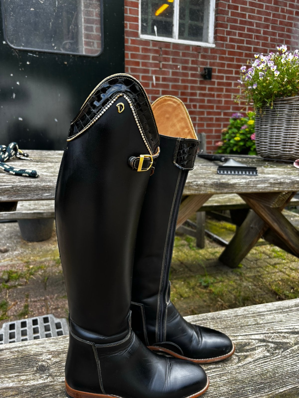 Derby rijlaarzen 39 max 3 keer gedragen, Ophalen of Verzenden, Zo goed als nieuw, Dressuur, Schoeisel