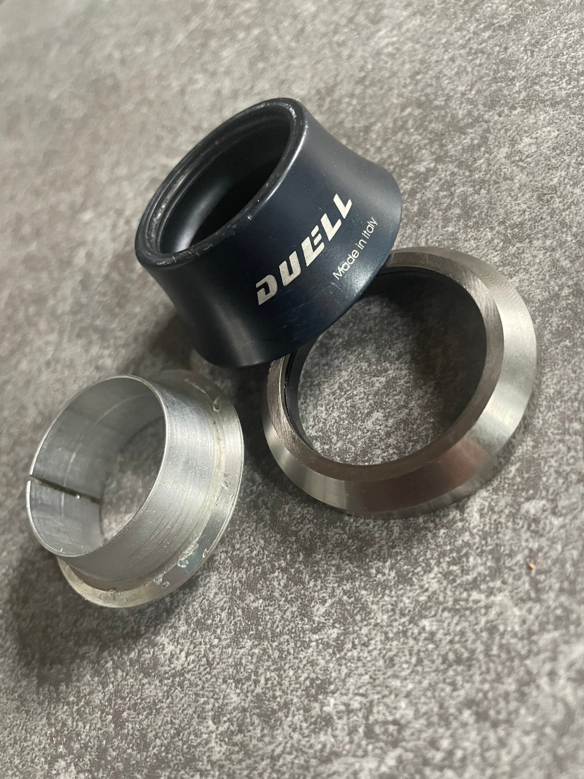 Originele Duell balhoofd bovenkant (1-1/8" Campagnolo fit), Frame, Gebruikt, Ophalen of Verzenden, Aluminium