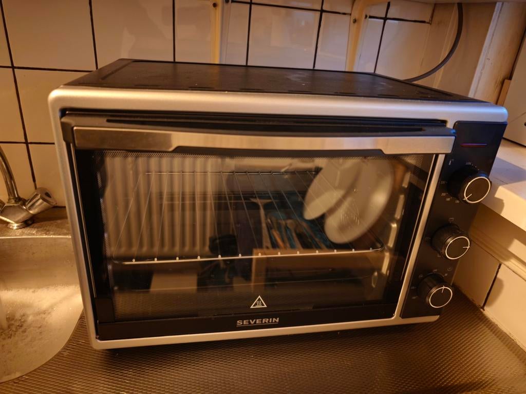 Severin To 2058 Bake-Toast Oven 1800W, Witgoed en Apparatuur, Ovens, Ophalen, Minder dan 45 cm, Overige merken, Hete lucht