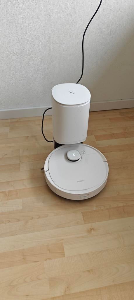 Ecovacs Deebot T9+ Robotstofzuiger met Auto-Leegstation, Ophalen, Zo goed als nieuw, Robotstofzuiger, Minder dan 1200 watt