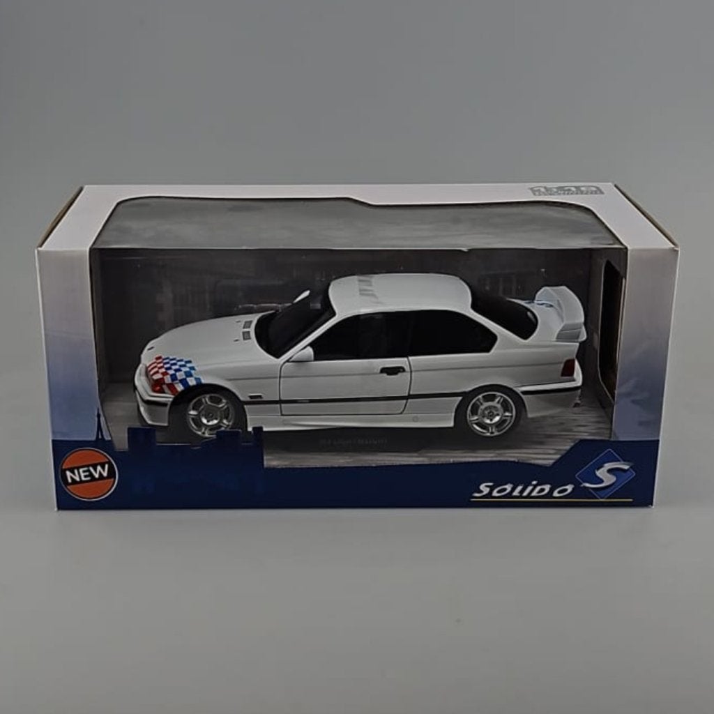 BMW E36 M3 Coupe Lightweight 1:18 Solido Wit | Nieuw, Flex Ltd., Nieuw, https://flex.com/contact-us, Nobelstraat 10, 5807 GA Oostrum LB, Limburg, Nederland