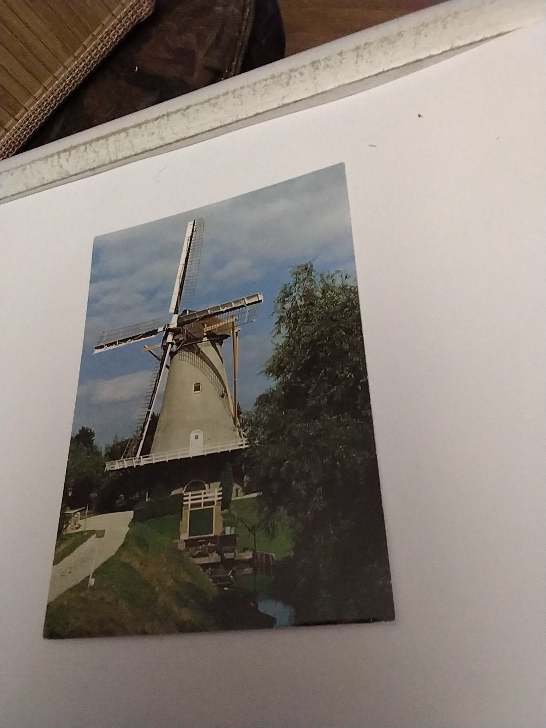 Ansichtkaart Poldermolen 1862 Haastrecht Gouda, Ophalen of Verzenden