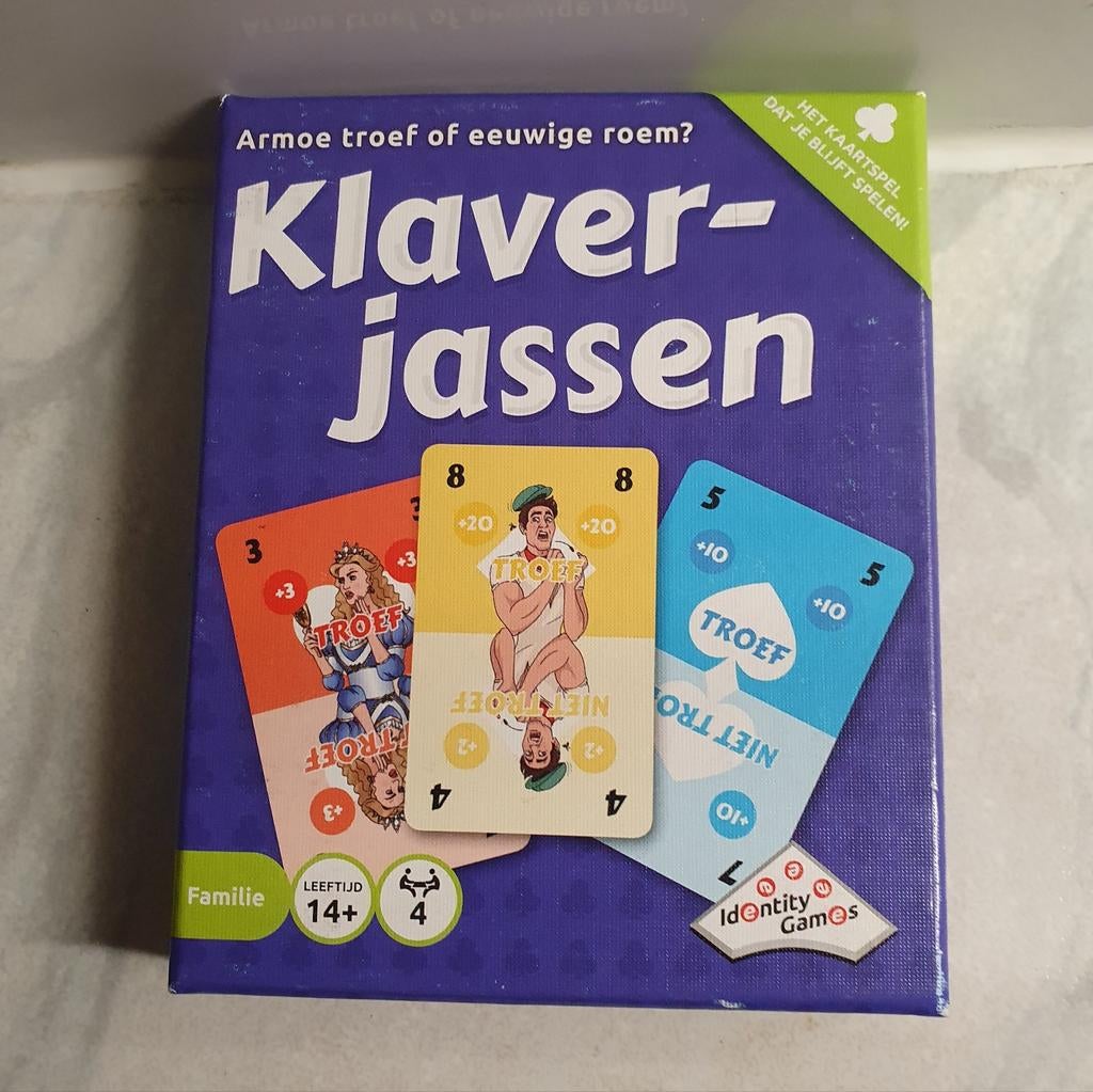 Klaverjassen,  Identity Games,, Ophalen of Verzenden, Zo goed als nieuw, Identity Games