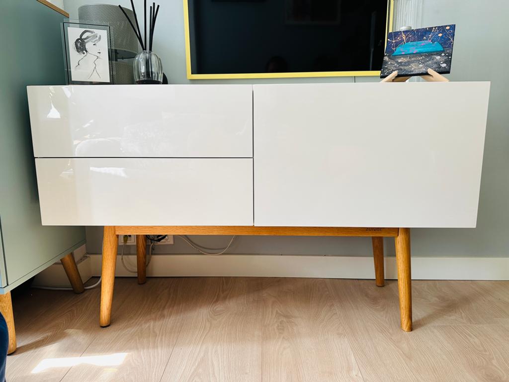 Zuiver tv kast “High on Wood”, Ophalen, Zo goed als nieuw, 25 tot 50 cm, 100 tot 150 cm