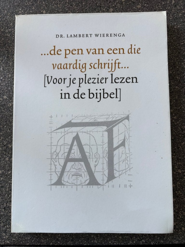 Wierenga, Lambert - ...de pen van een die vaardig schrijft, Boeken, Ophalen of Verzenden, Gelezen