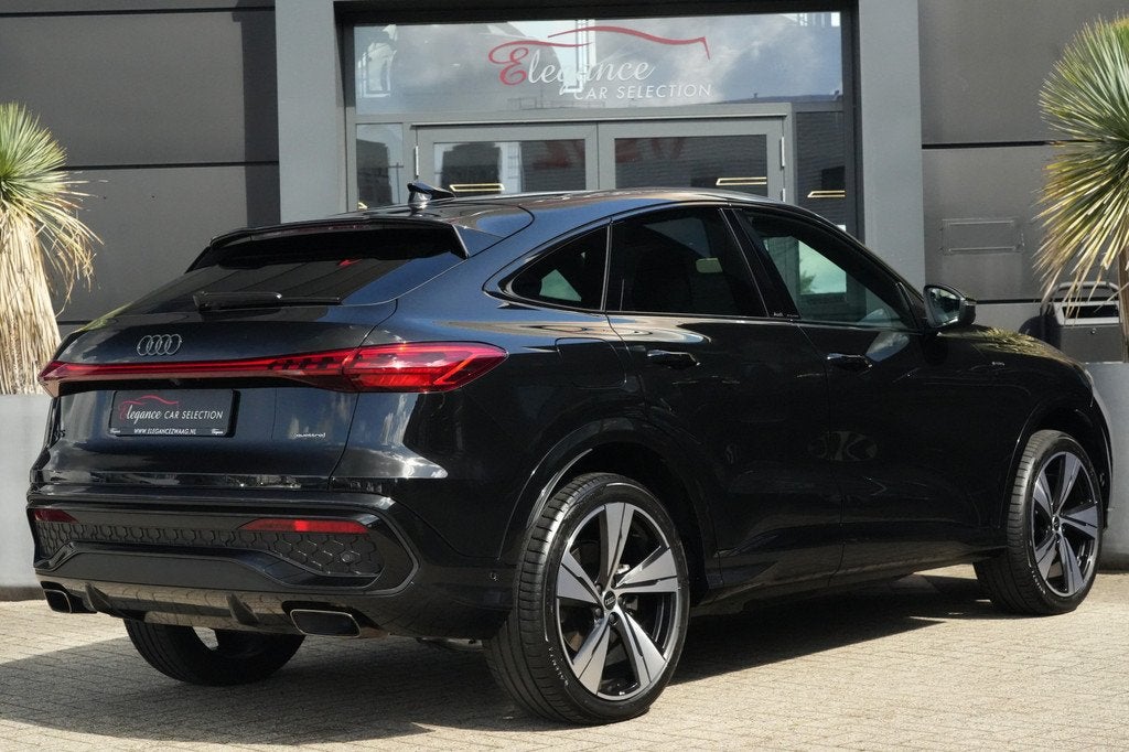 Audi Q5 Sportback 2.0 TFSI e-hybrid quattro S edition 299pk, Automaat, Gebruikt, Zwart, 4 cilinders